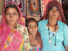 Rajasthani-Landfrauen