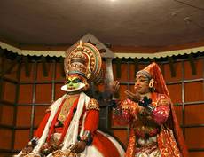 Kathakali-Tänzer