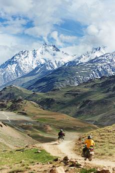 Mit dem Motorrad über den Himalaya