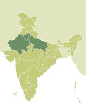Karte - Große Rajasthan-Rundreise